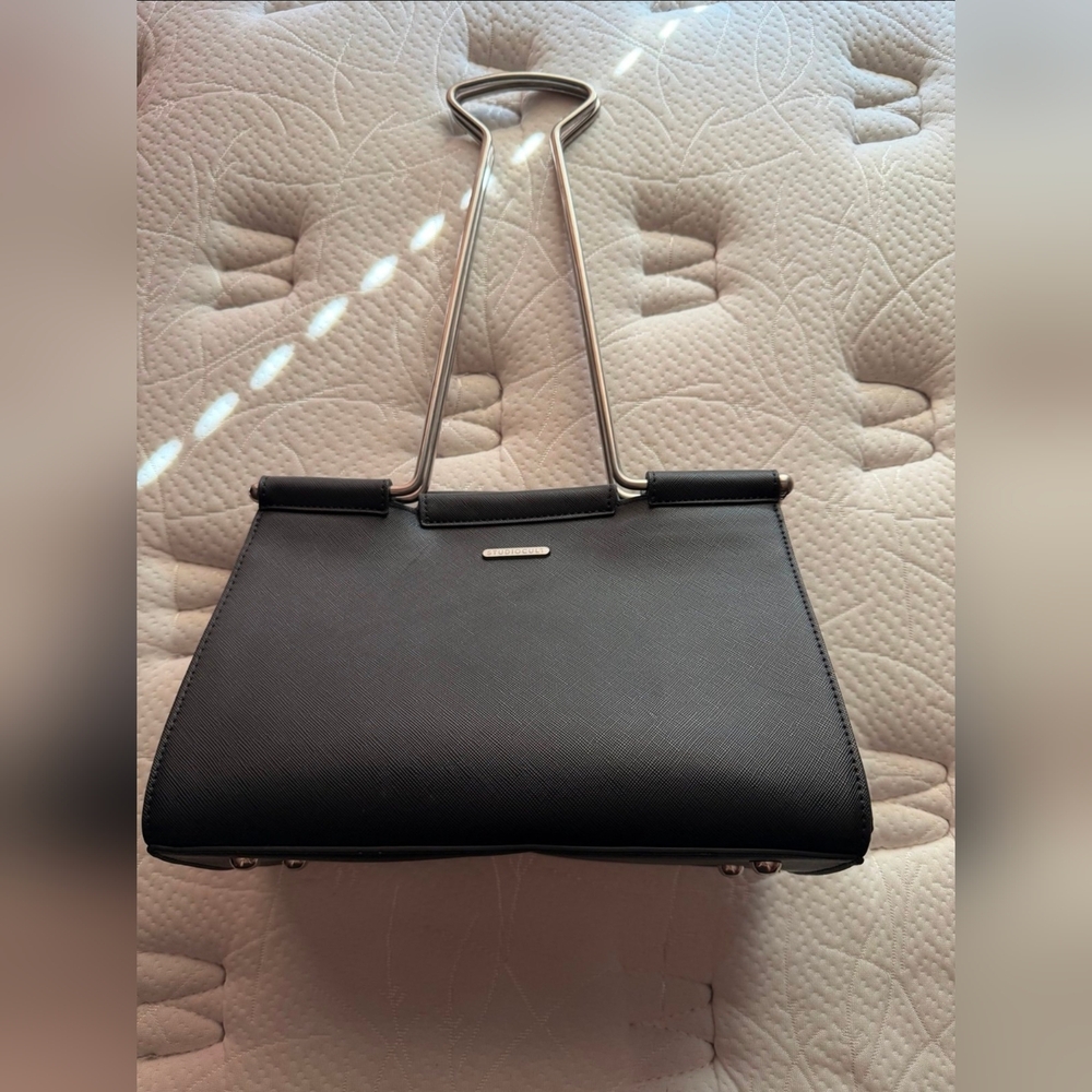 Rare HTF STUDIOCULT Binder Clip Bag Studio Cult